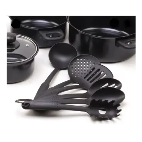 Batería Ollas Cocina Y Utensilios 13 Piezas Antiadherentes-2