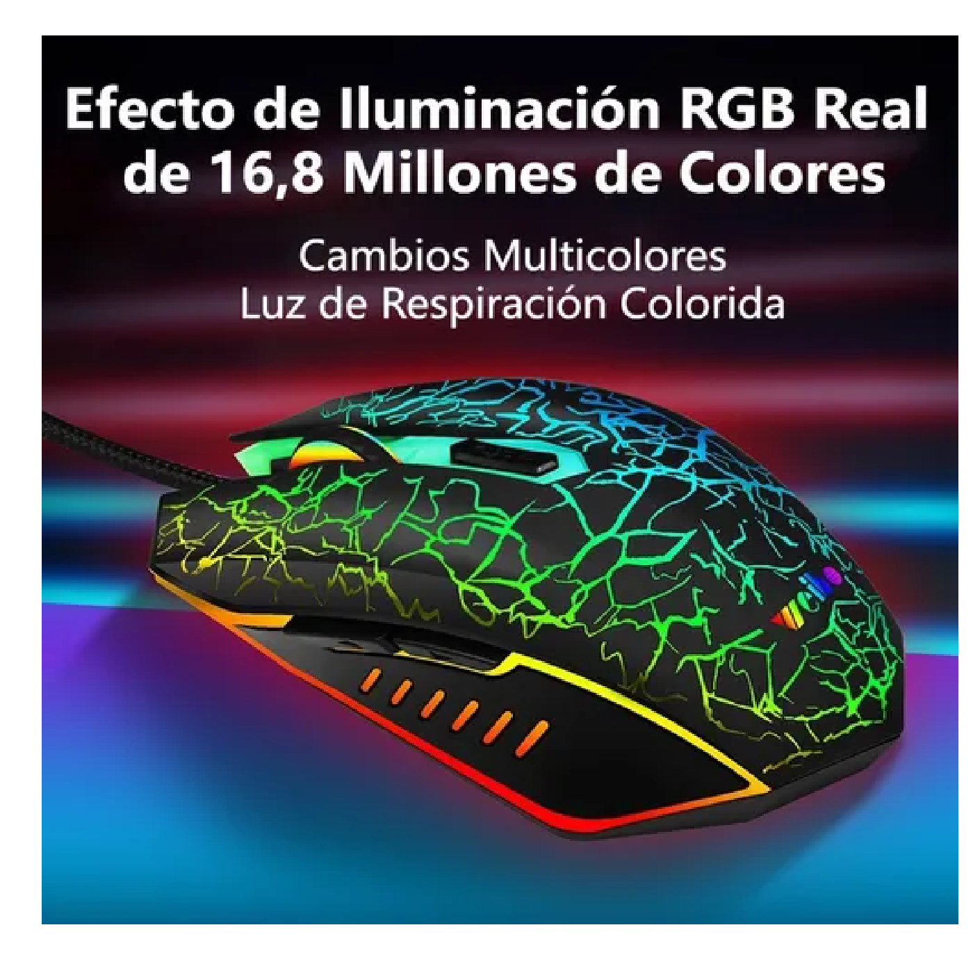 Kit Teclado Mouse Gamer Les Usb Alambrico-3