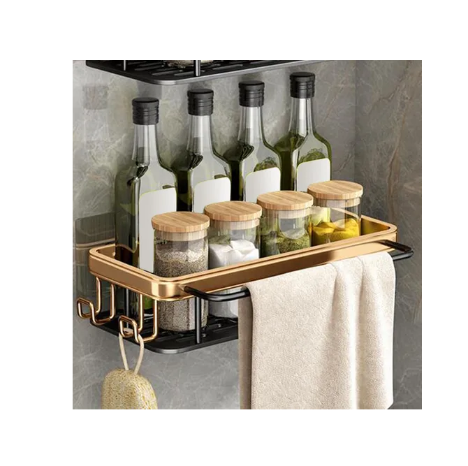 REPISA DE DUCHA ADHESIVAS DE METAL PARA BAÑO-3