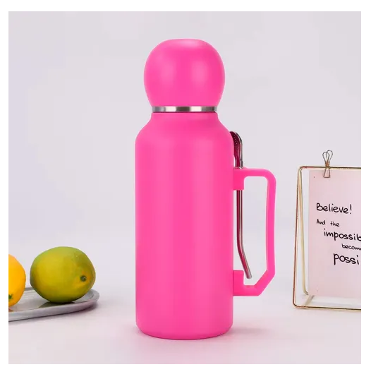 Termo Matero 1.3 Litros Acero Inoxidable + Mate Y Bombilla -1