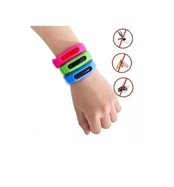 Pack 3 Pulsera Repelente Antimosquitos Insectos-0
