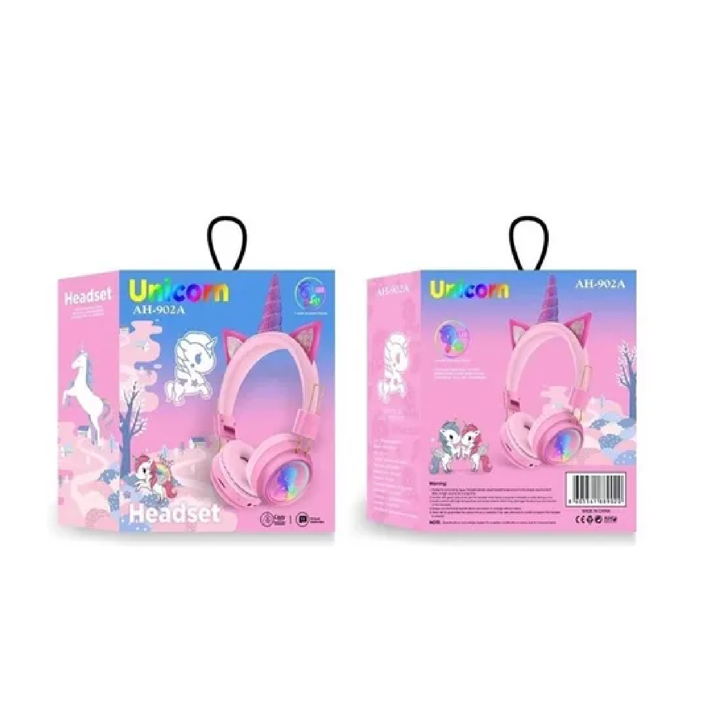 Audífonos Diseño Unicornio Inalámbricos Bluetooth Led-3