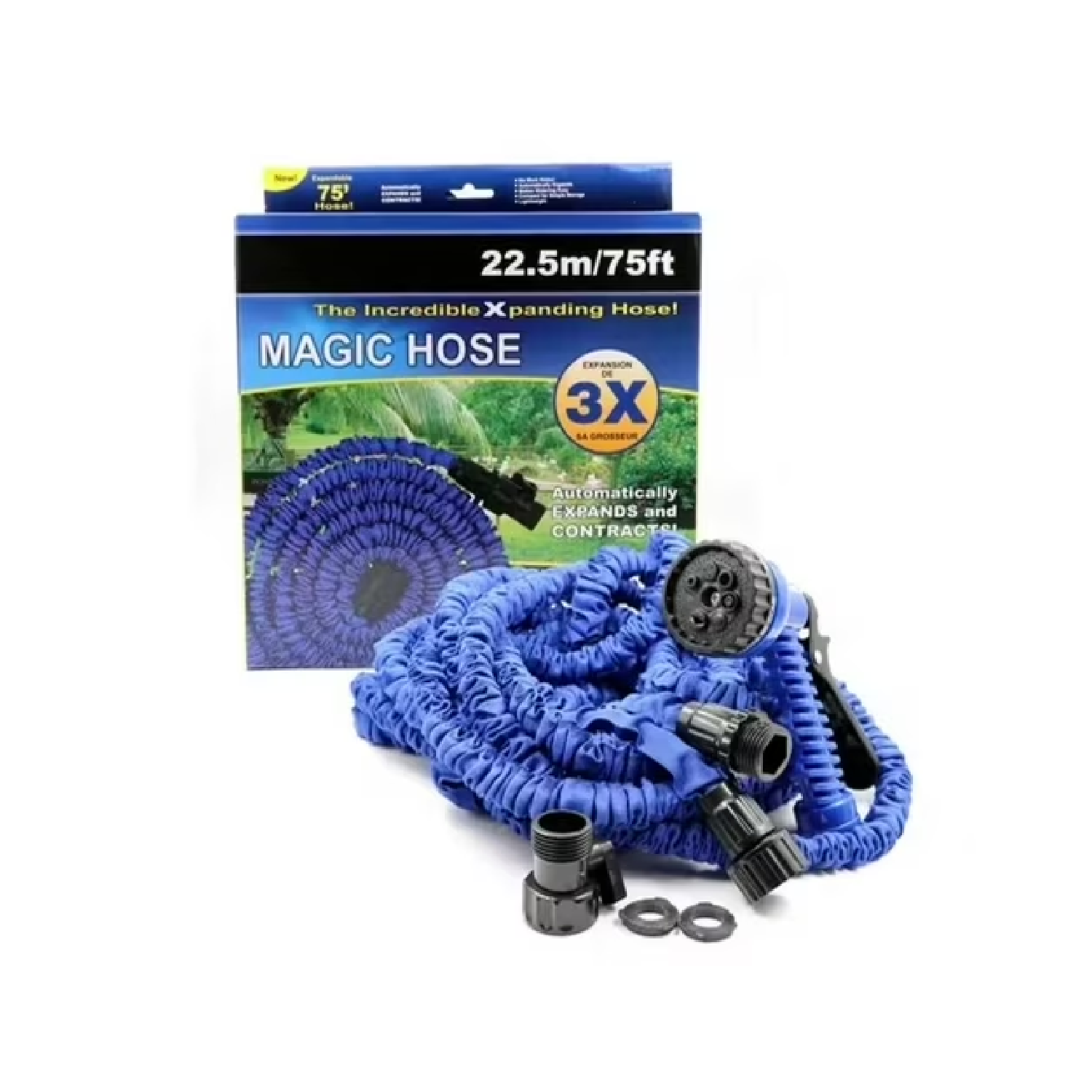 Manguera Retractil Y Expandible 22.5M Jardin Accesorios-2