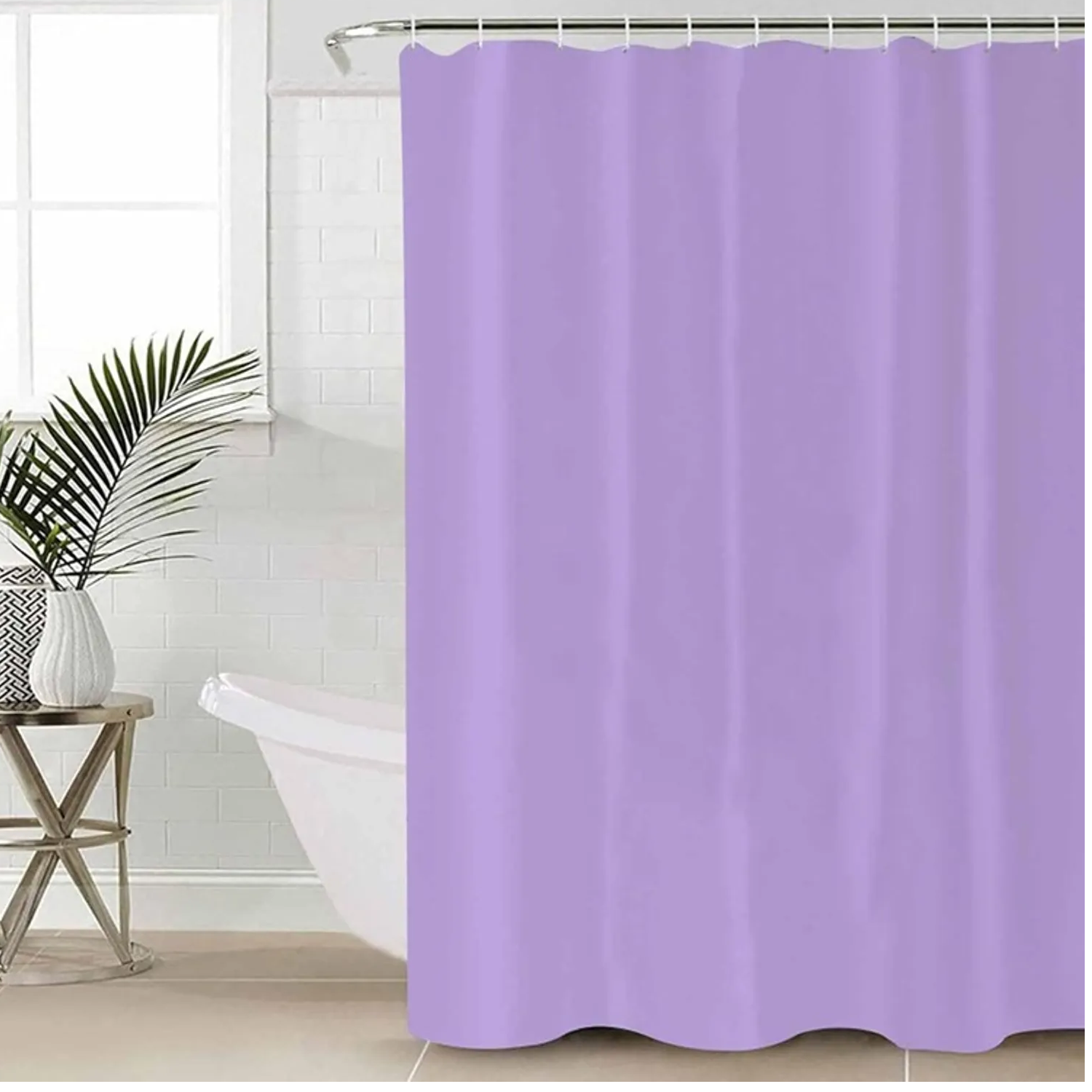 Set de Baño Lila 3 piezas Tapa Cotina Alfombra-2