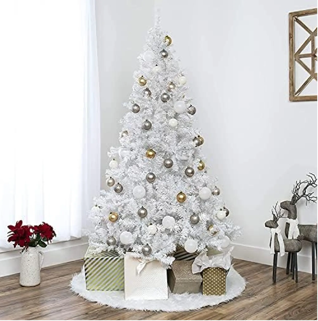 Arbol de Navidad Blanco 210CM-0