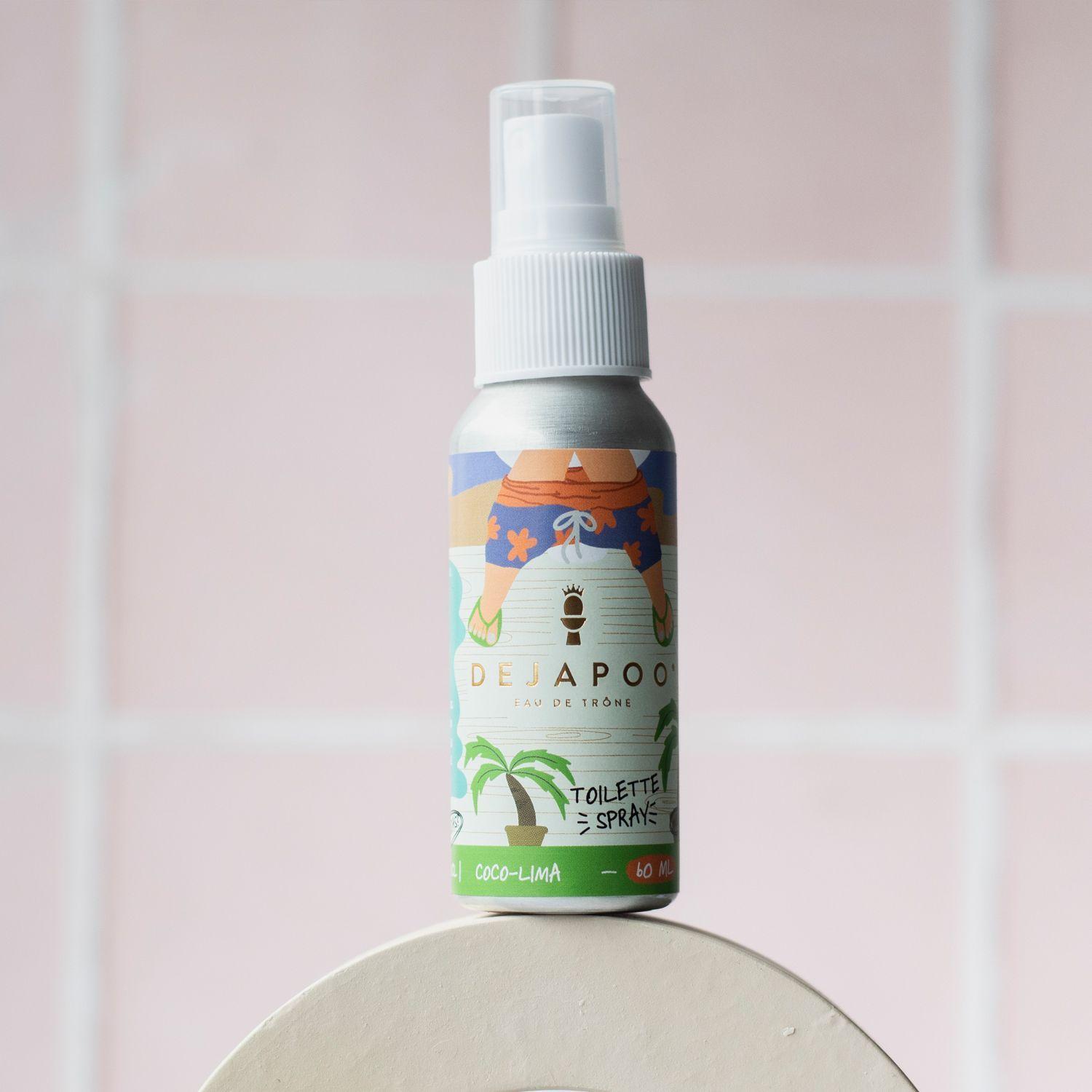 Dejapoo Eliminador de olores para el baño Aroma Coco Lima-2