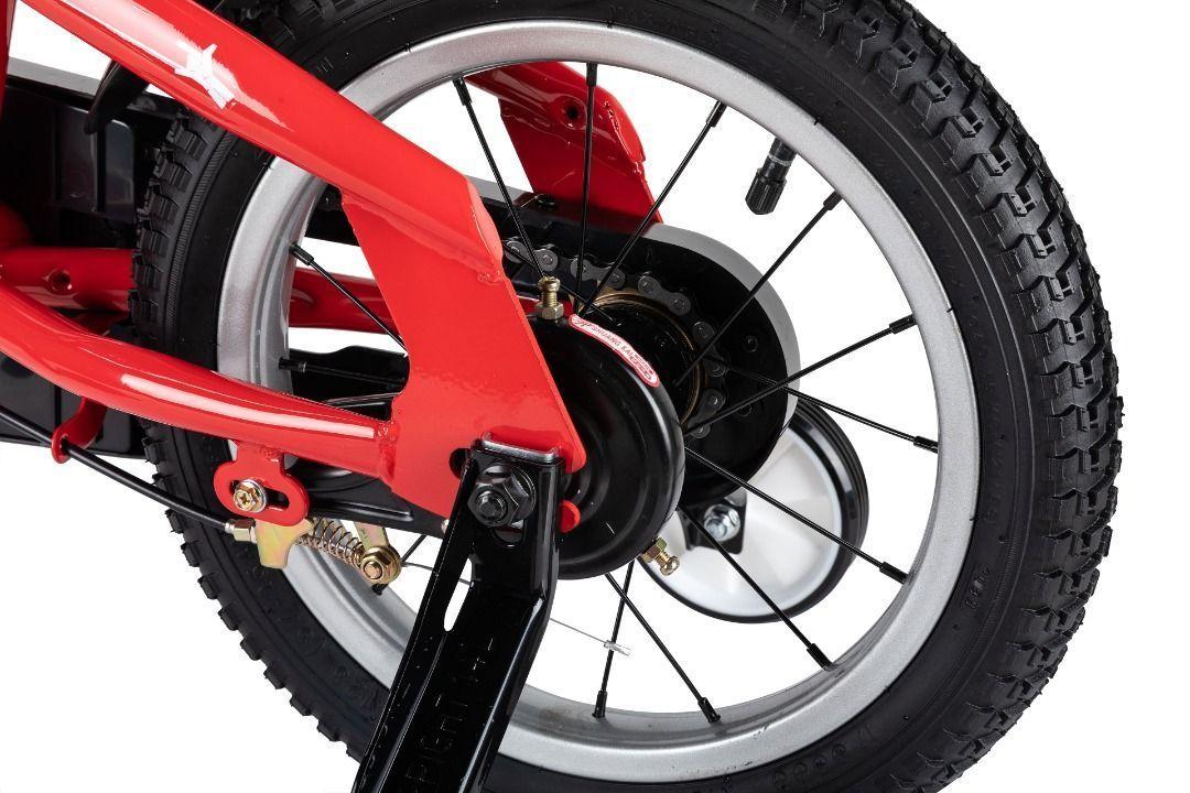 Bicicleta para niños Super héroe roja aro 12 -3