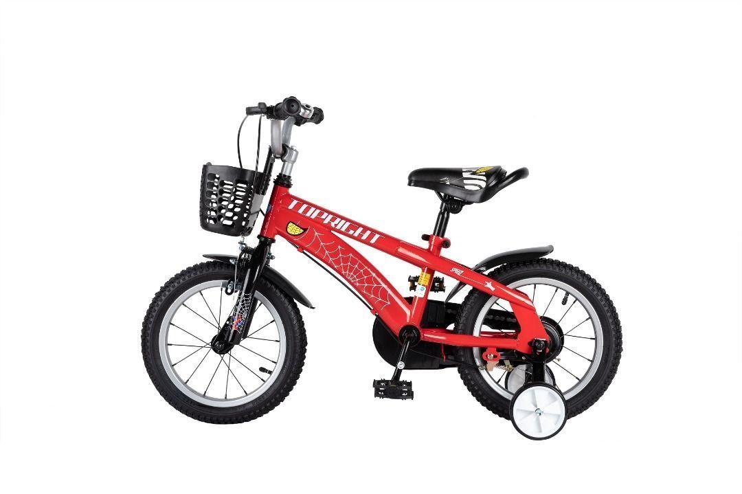 Bicicleta para niños Super héroe roja aro 12 -4