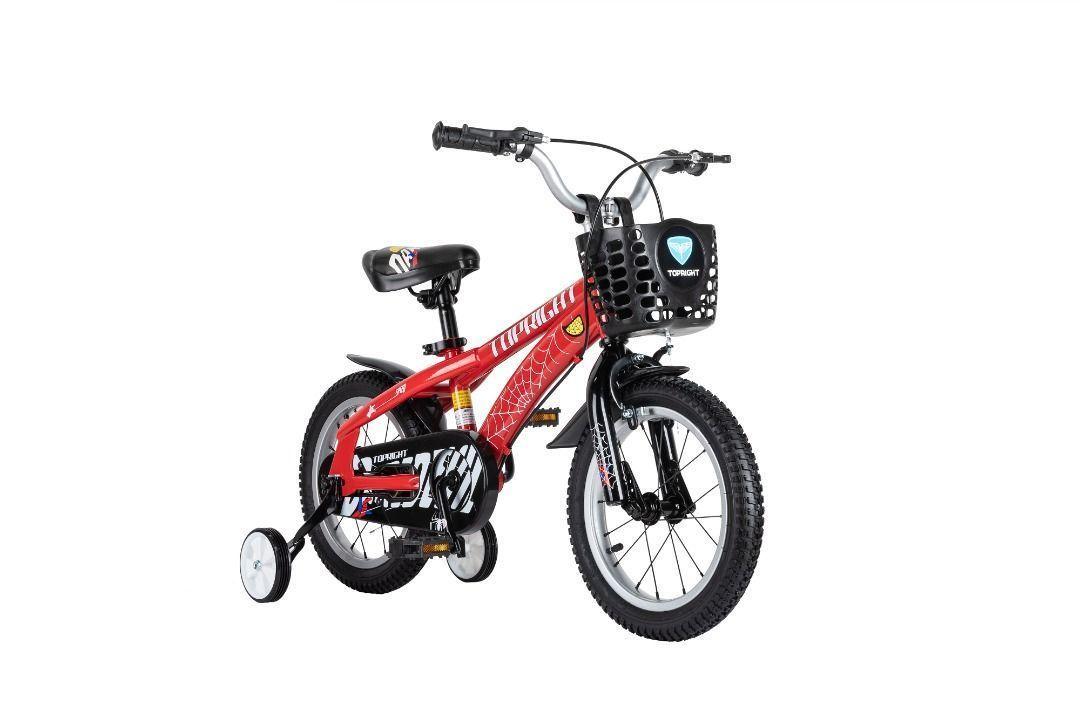 Bicicleta para niños Super héroe roja aro 12 -0