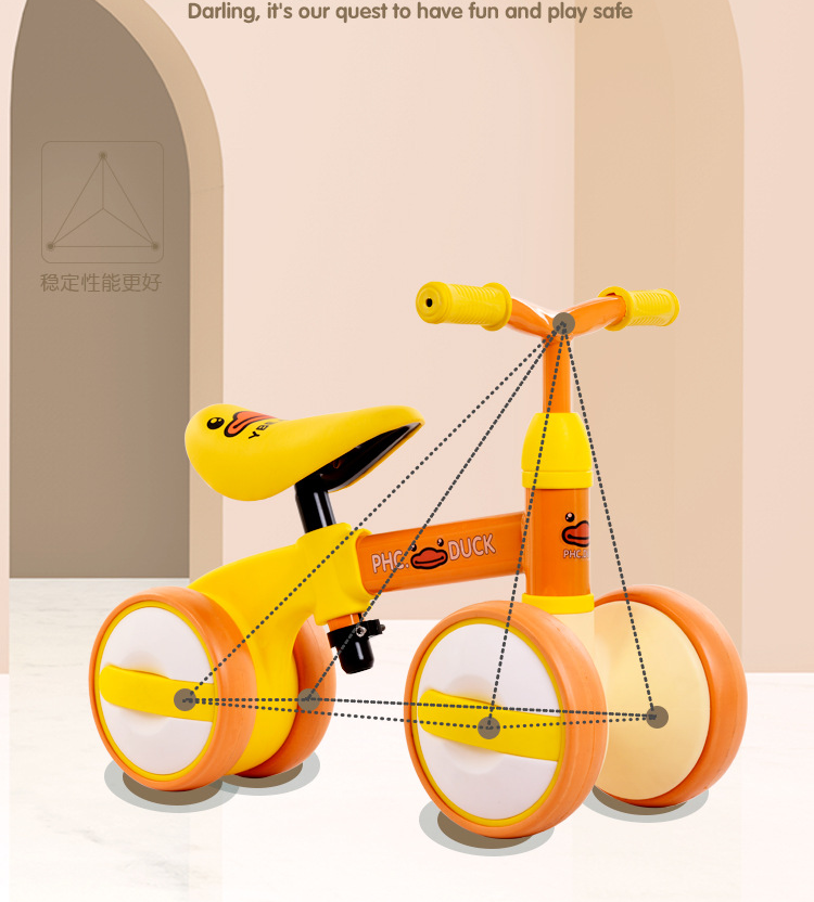 Mini Balance Bike-  Triciclo Ajustable -3