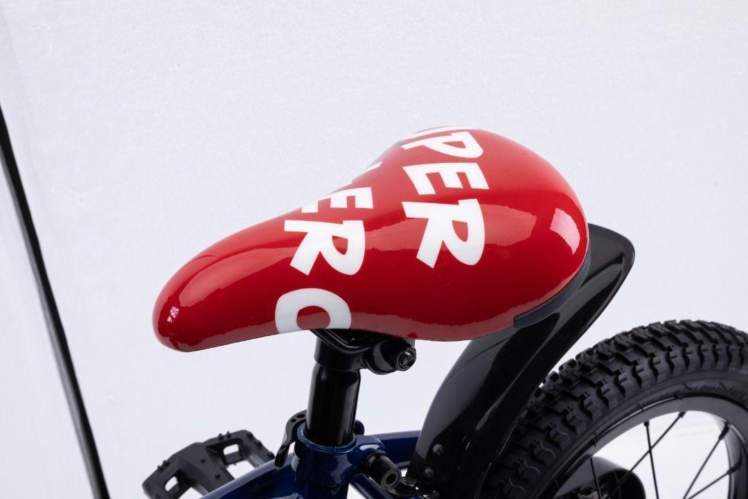 Bicicleta para niños  azul aro 12 Super héroe-3