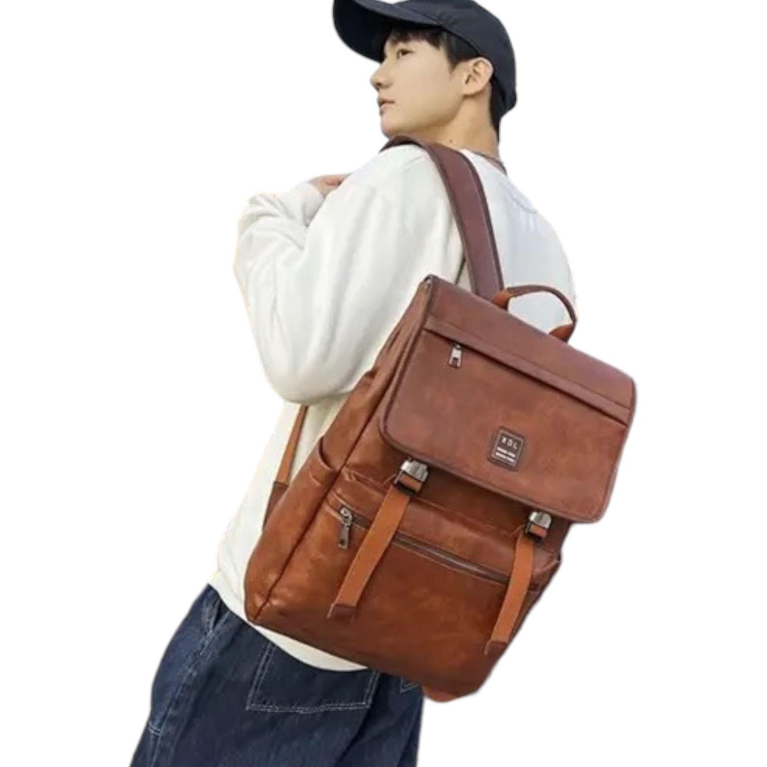 Mochila Notebook Multifunción Negocio Oficina Viaje XDL Cafe-2