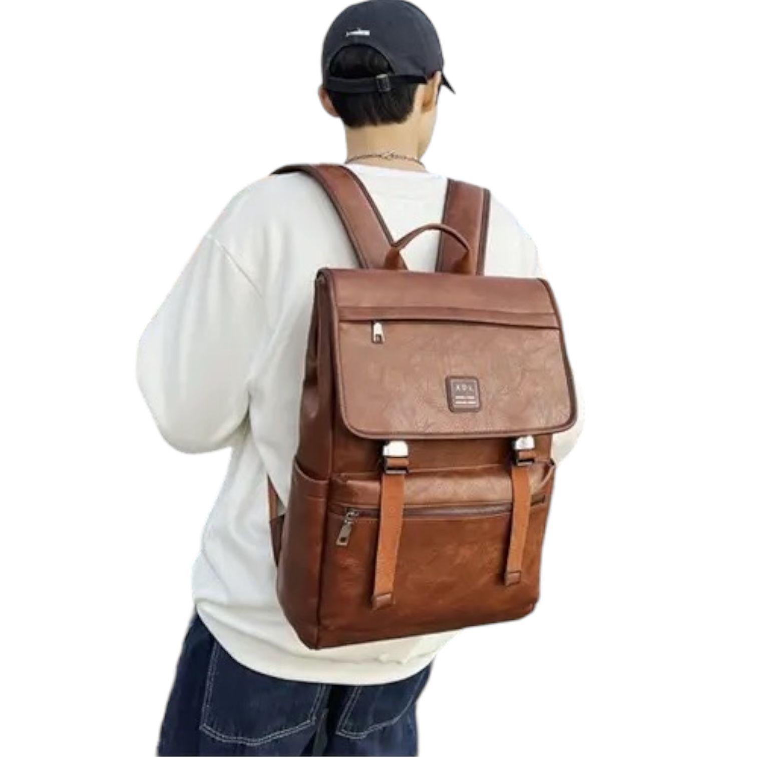 Mochila Notebook Multifunción Negocio Oficina Viaje XDL Cafe-3