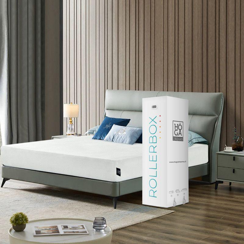 Colchón Comprimido Espuma Memory Foam 2 Plazas 150x190x20 cm-1
