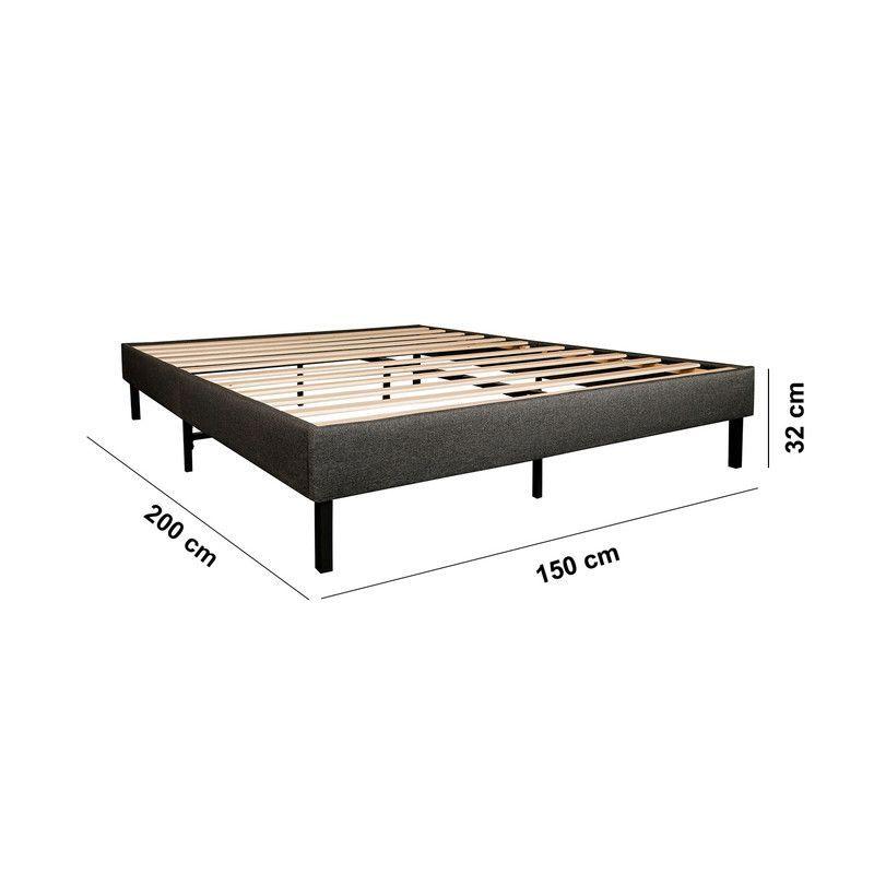 Base de Cama Europea 2 Plazas Koppla 150x200cm-2