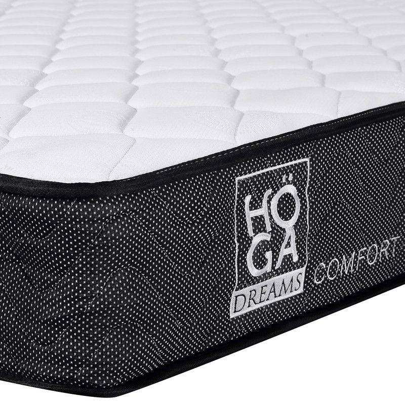Colchón Roller Resorte Bonnell 2 Plazas 150x190x19 Cm-2
