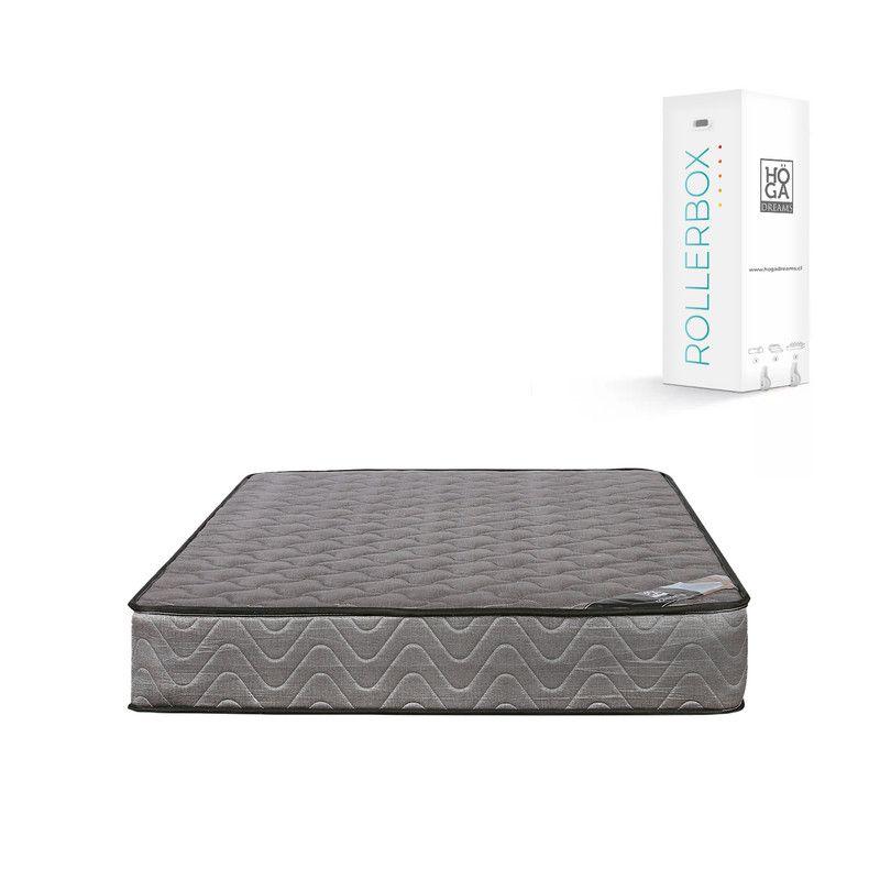 Colchón Roller Pro Resorte Bonnell 1.5 Plaza 105x190x18 cm-0