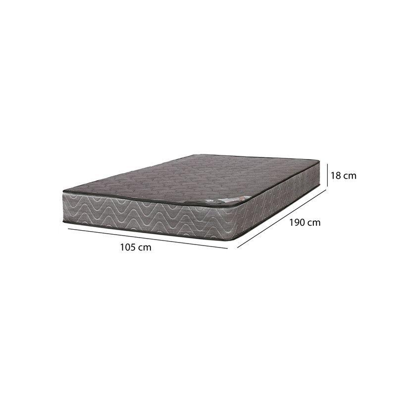 Colchón Roller Pro Resorte Bonnell 1.5 Plaza 105x190x18 cm-3