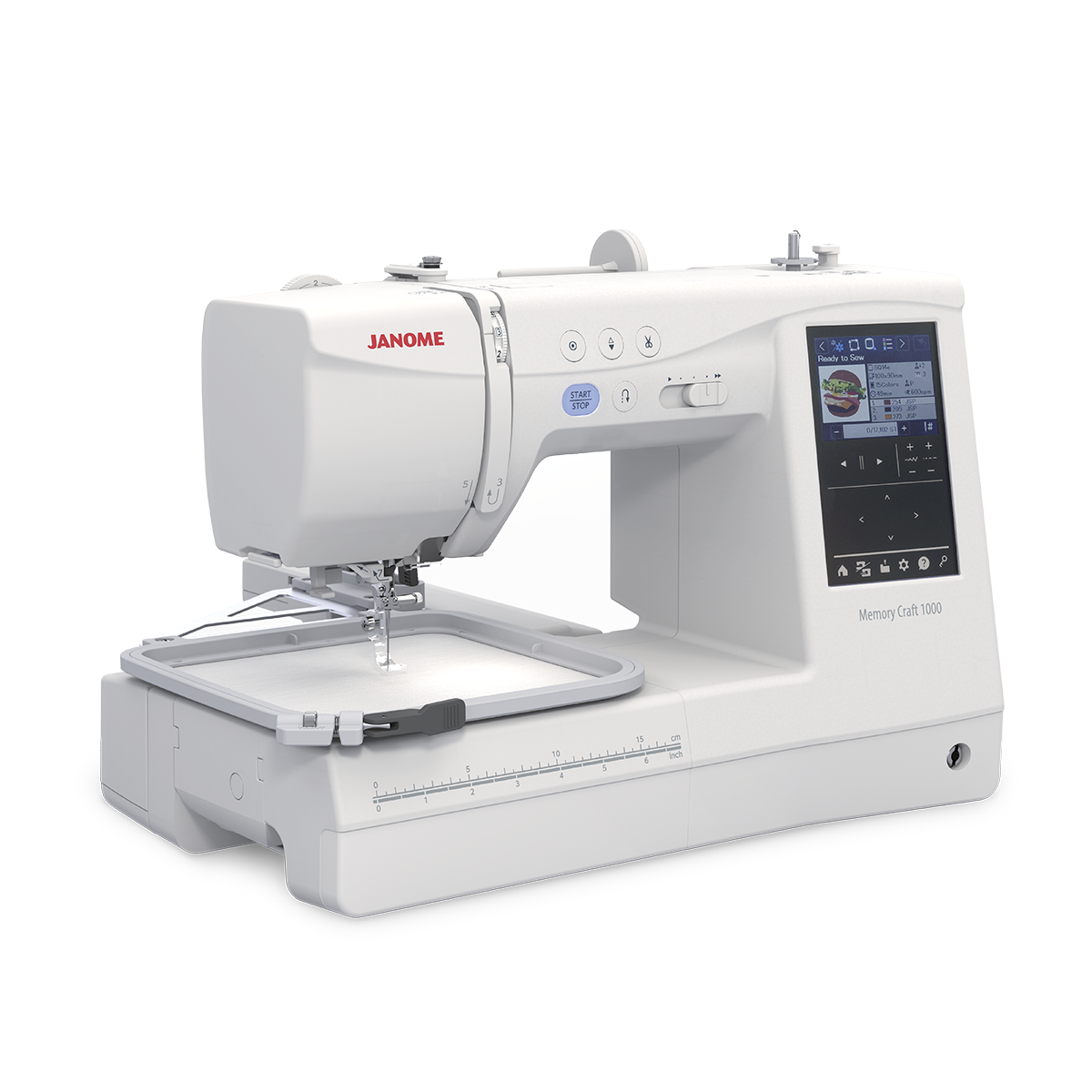 M quina de Coser y Bordadora Janome MC1000-1