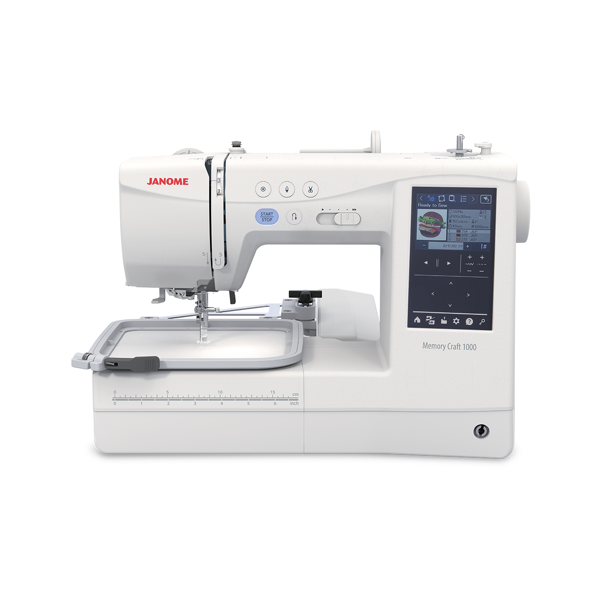 M quina de Coser y Bordadora Janome MC1000-2