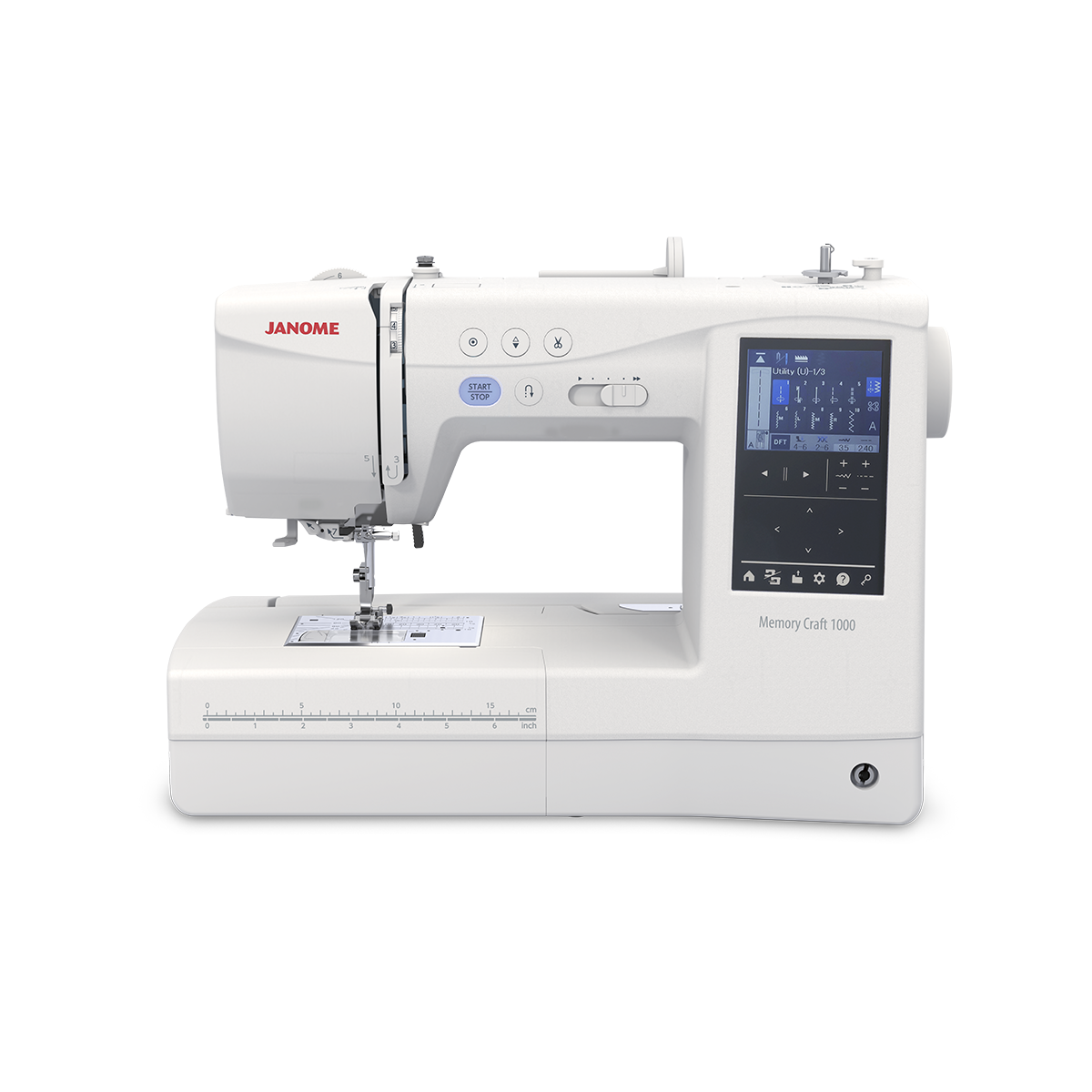 M quina de Coser y Bordadora Janome MC1000-3