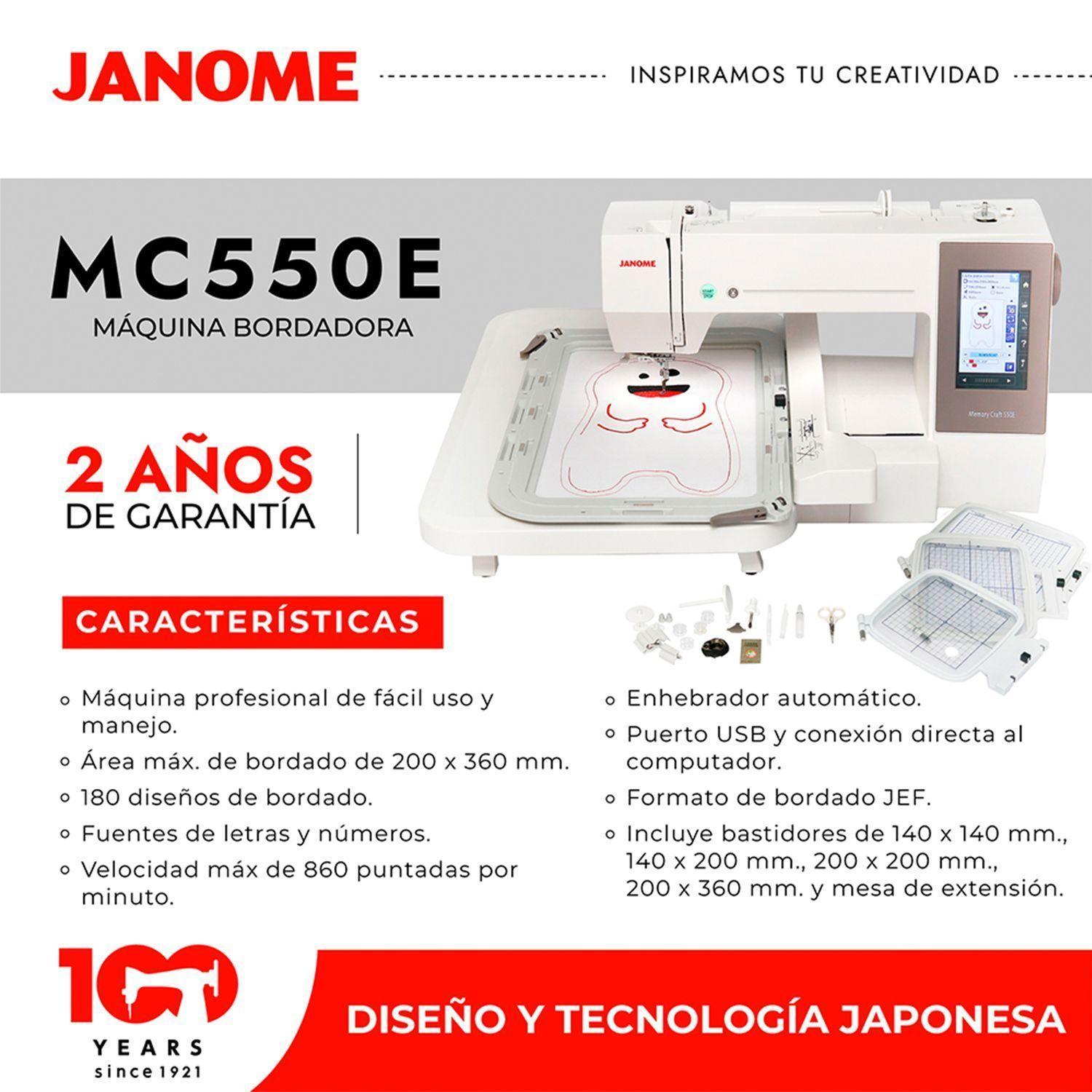 Máquina Bordadora MC550E-4