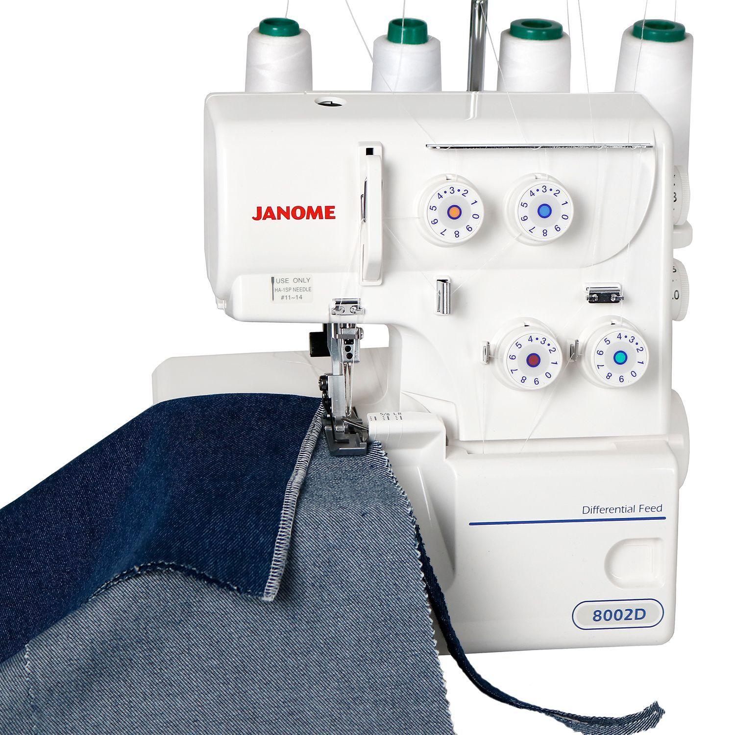 Pack Maq de coser 1000A Maq Overlock 8002D-7