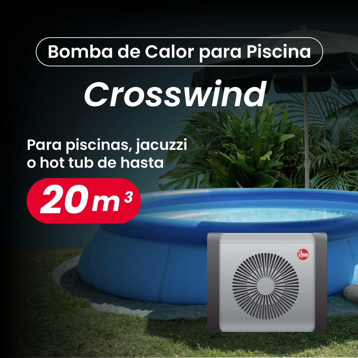 Bomba De Calor Piscina Crosswind 20m3 Rheem-5