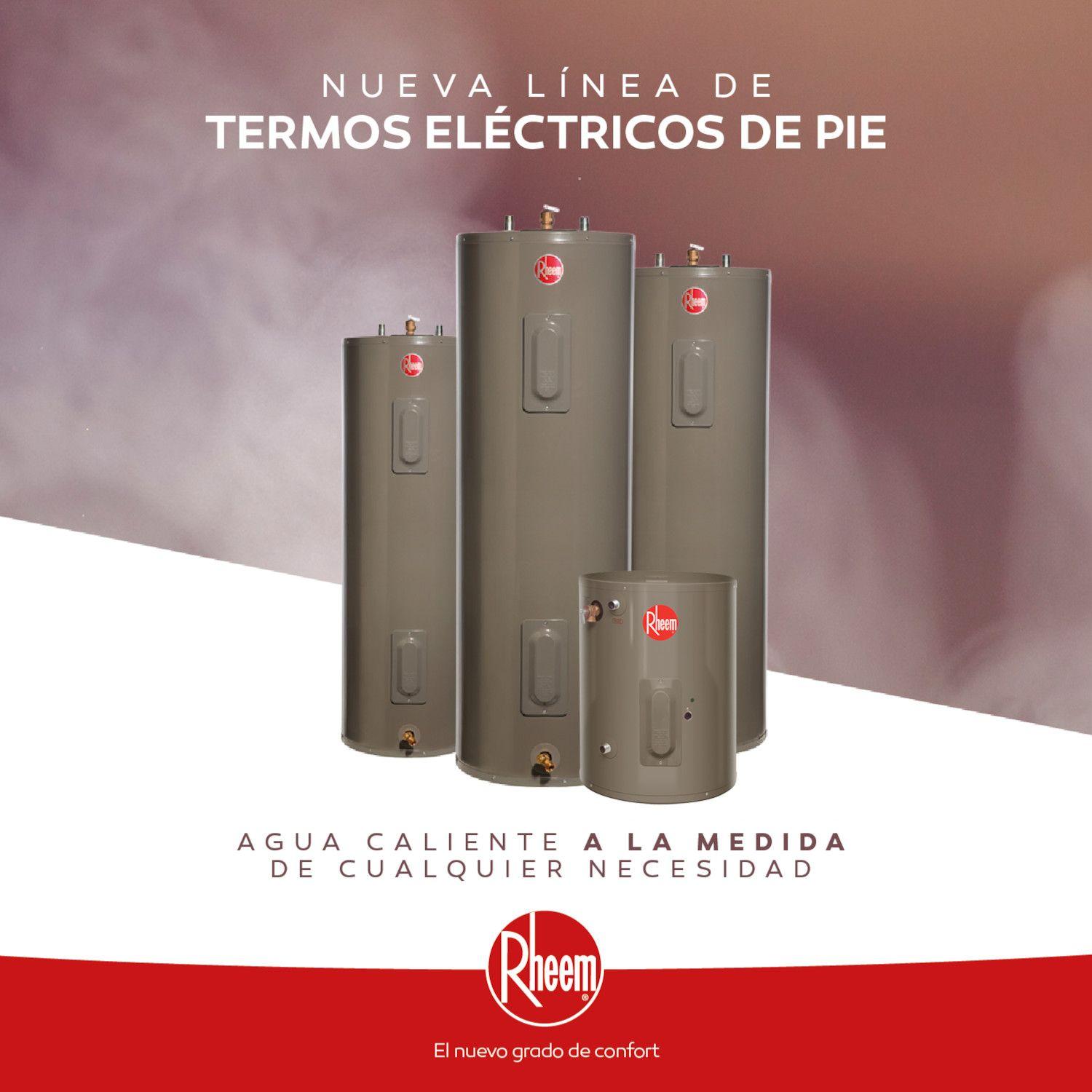 Termo eléctrico de piso 57 litros Rheem-2