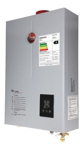 Calefont 14 Litros Gas Natural Tiro Forzado Ionizado Rheem -2