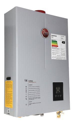 Calefont 14 Litros Gas Natural Tiro Forzado Ionizado Rheem -3