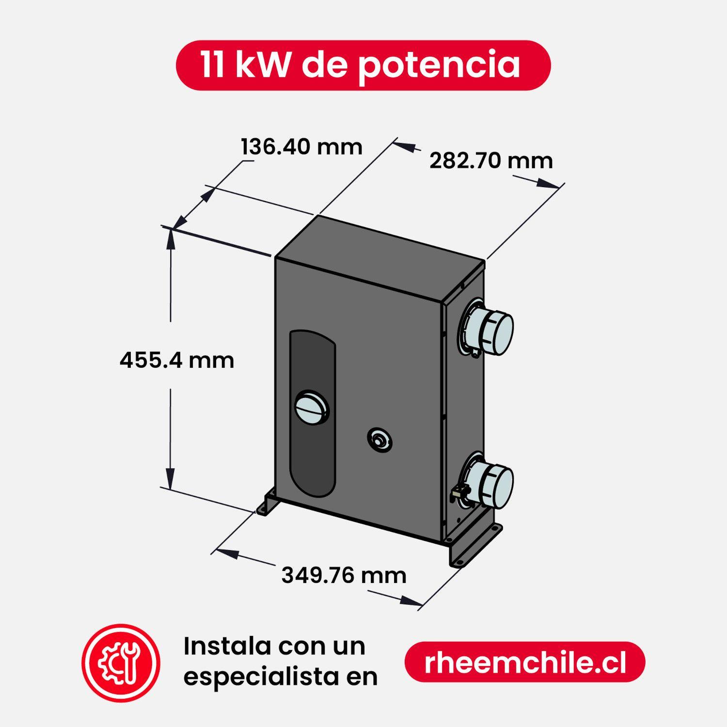 Calentador Eléctrico de Piscina,Jacuzzis, Spa Rheem E3T 11Kw-3