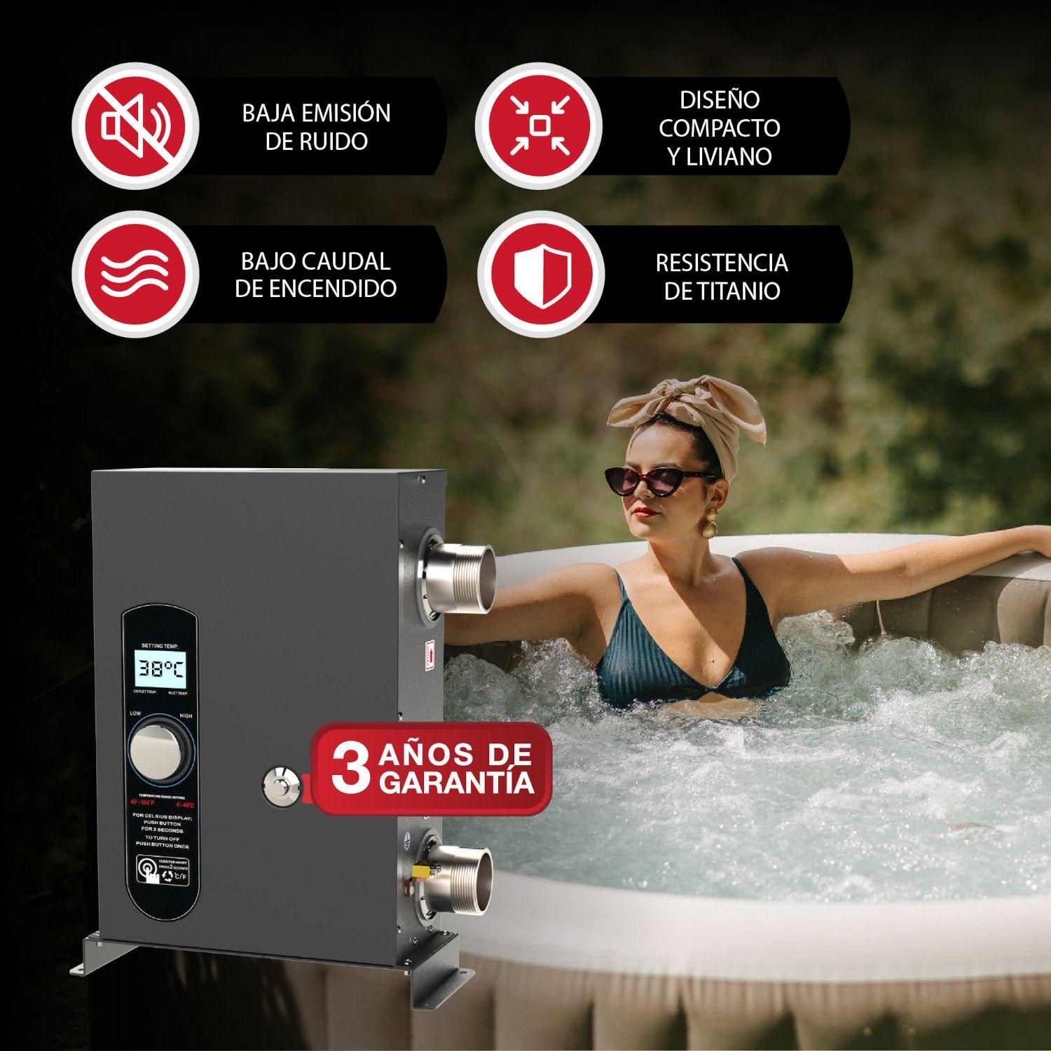 Calentador Eléctrico de Piscina,Jacuzzis, Spa Rheem E3T 11Kw-4