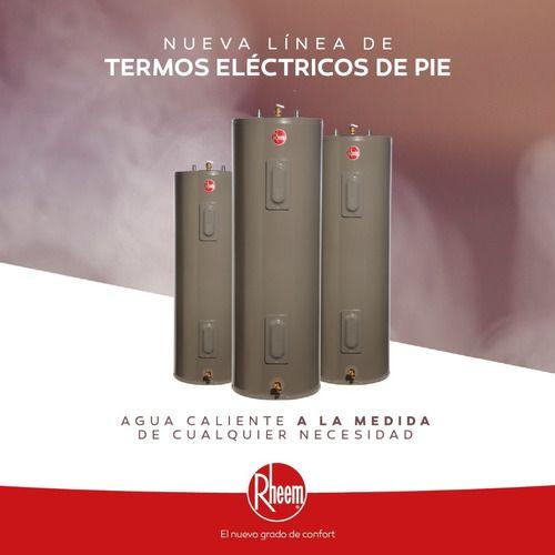 Termo eléctrico de piso 152 litros 220V Rheem-2