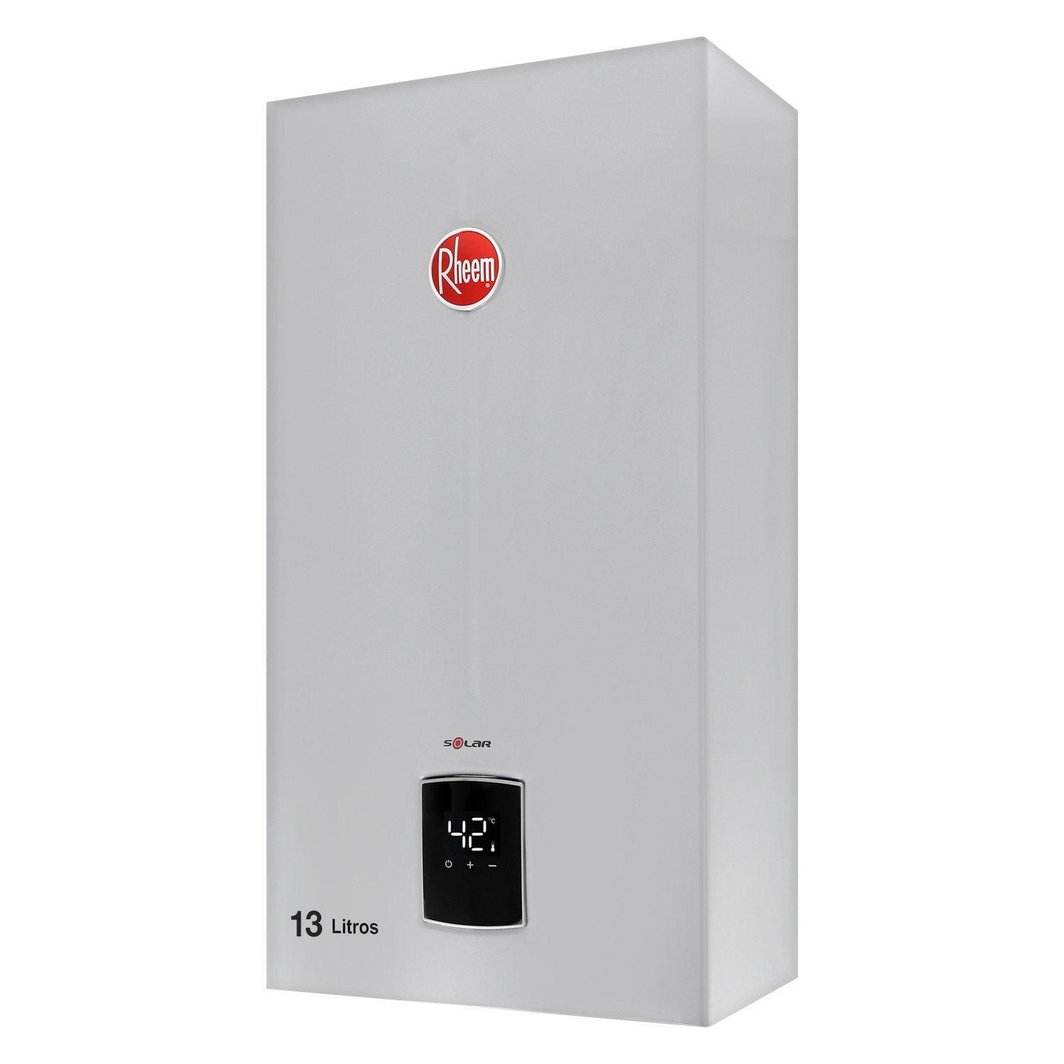 Calefont 13 litros Gas licuado Tiro Natural Rheem-0