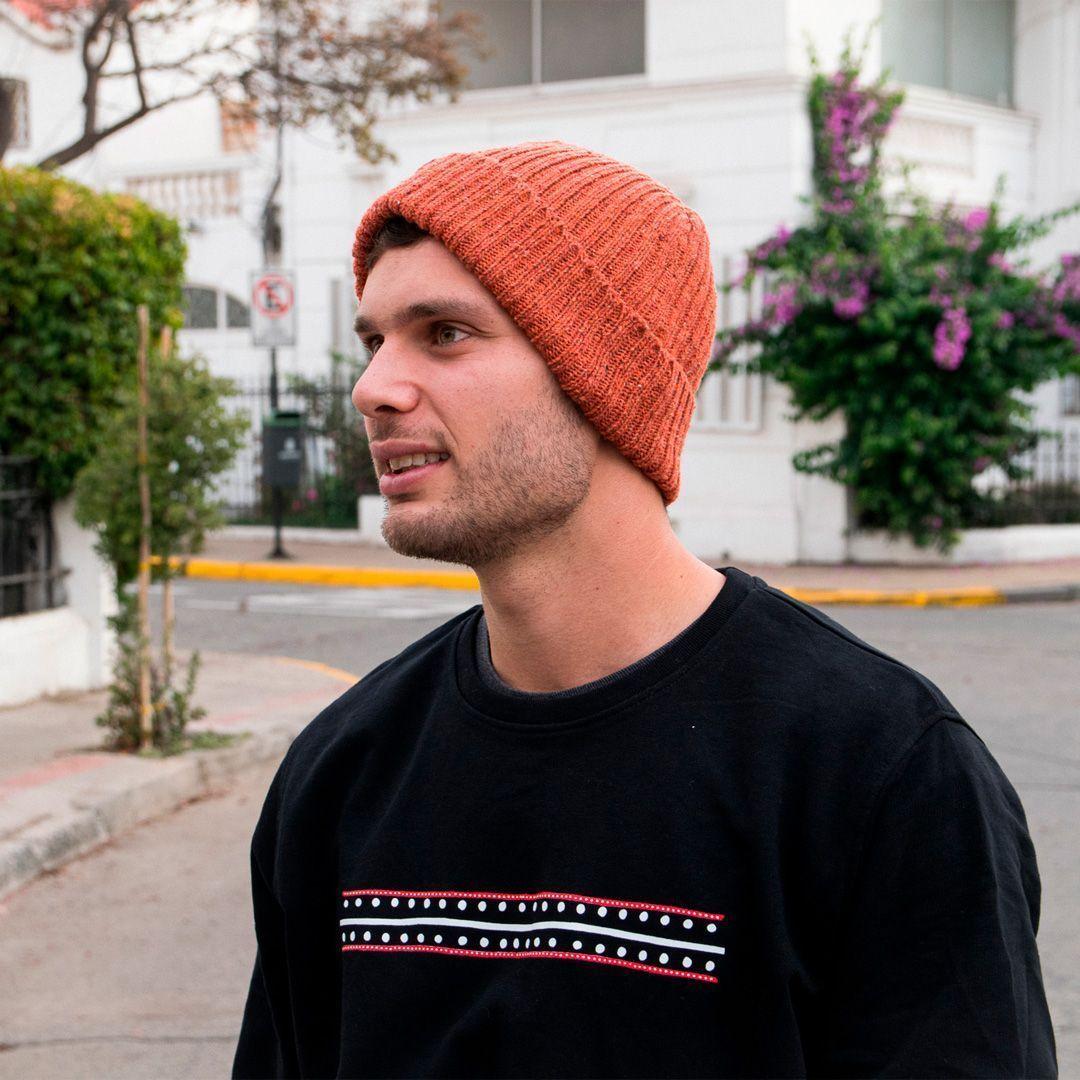 Gorro de Lana Reciclada Pescador Kuntur-1