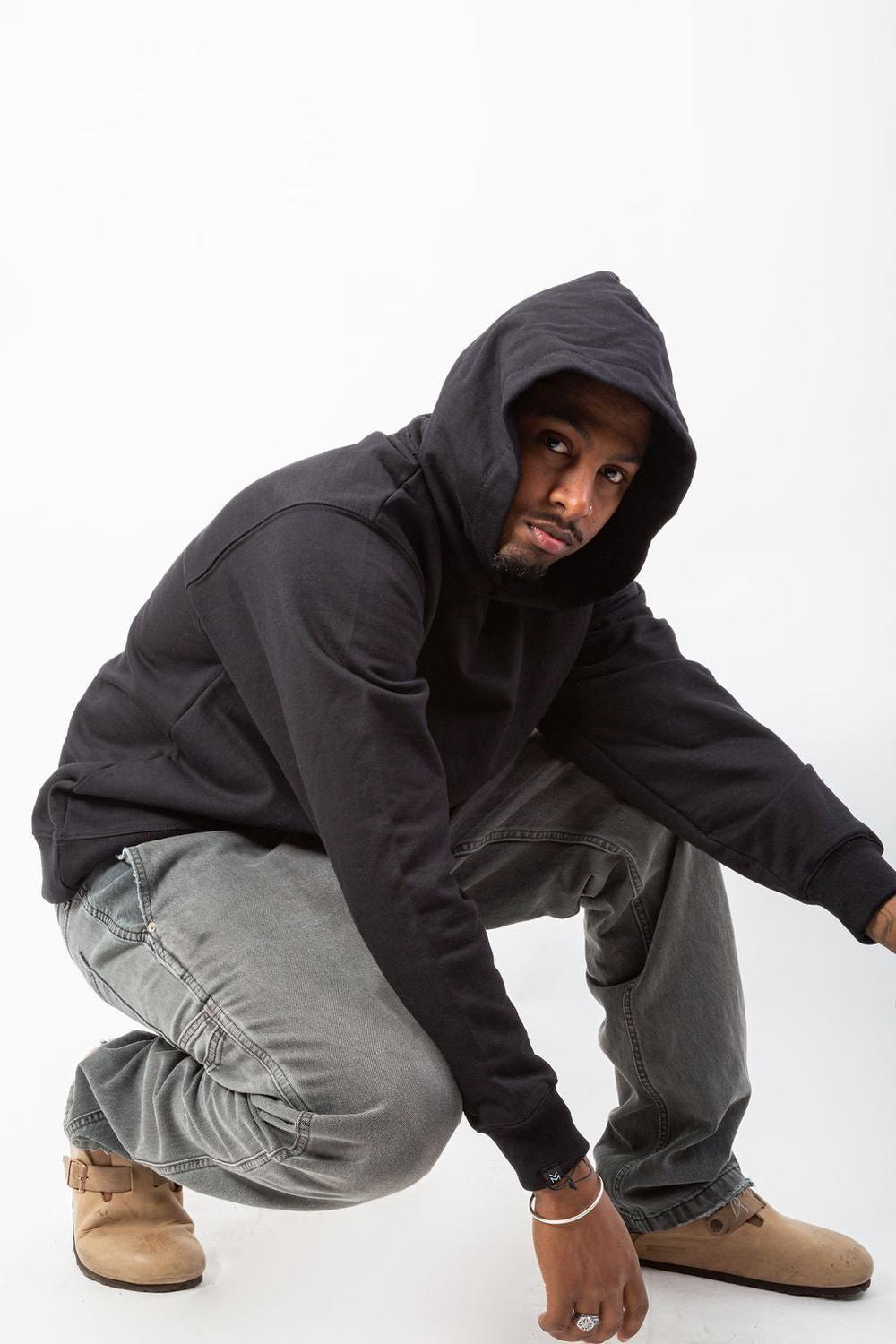HOODIE CREATIVE BLACK-1