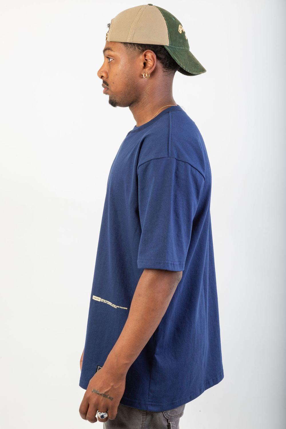 POLERA EXPERIMENT BLUE-3