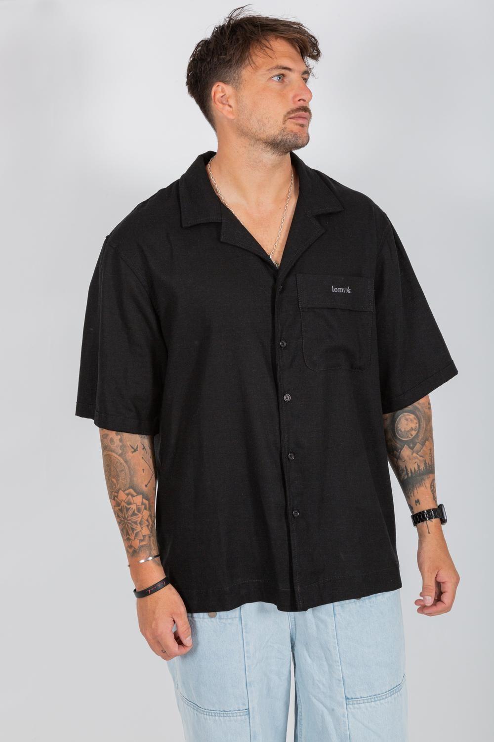 CAMISA BLACK LINNEN-1