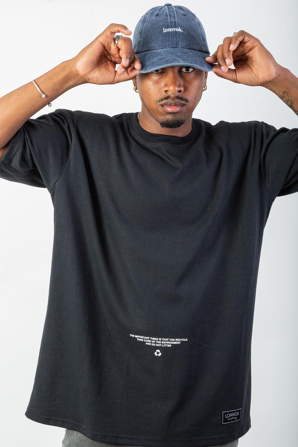 POLERA RECYCLE BLACK-0