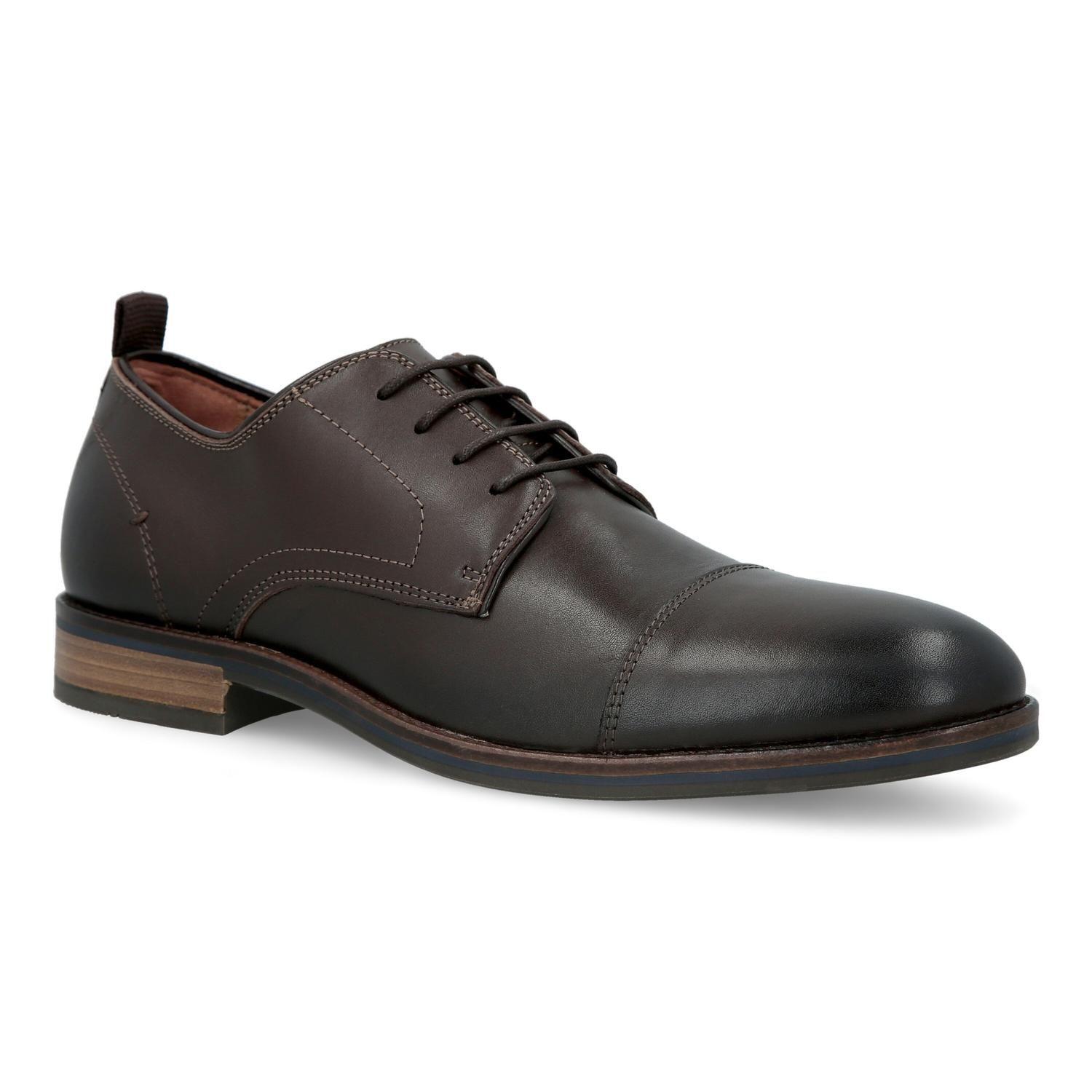 Zapatos Hombre Cuero Tanes-0-06 Café-0