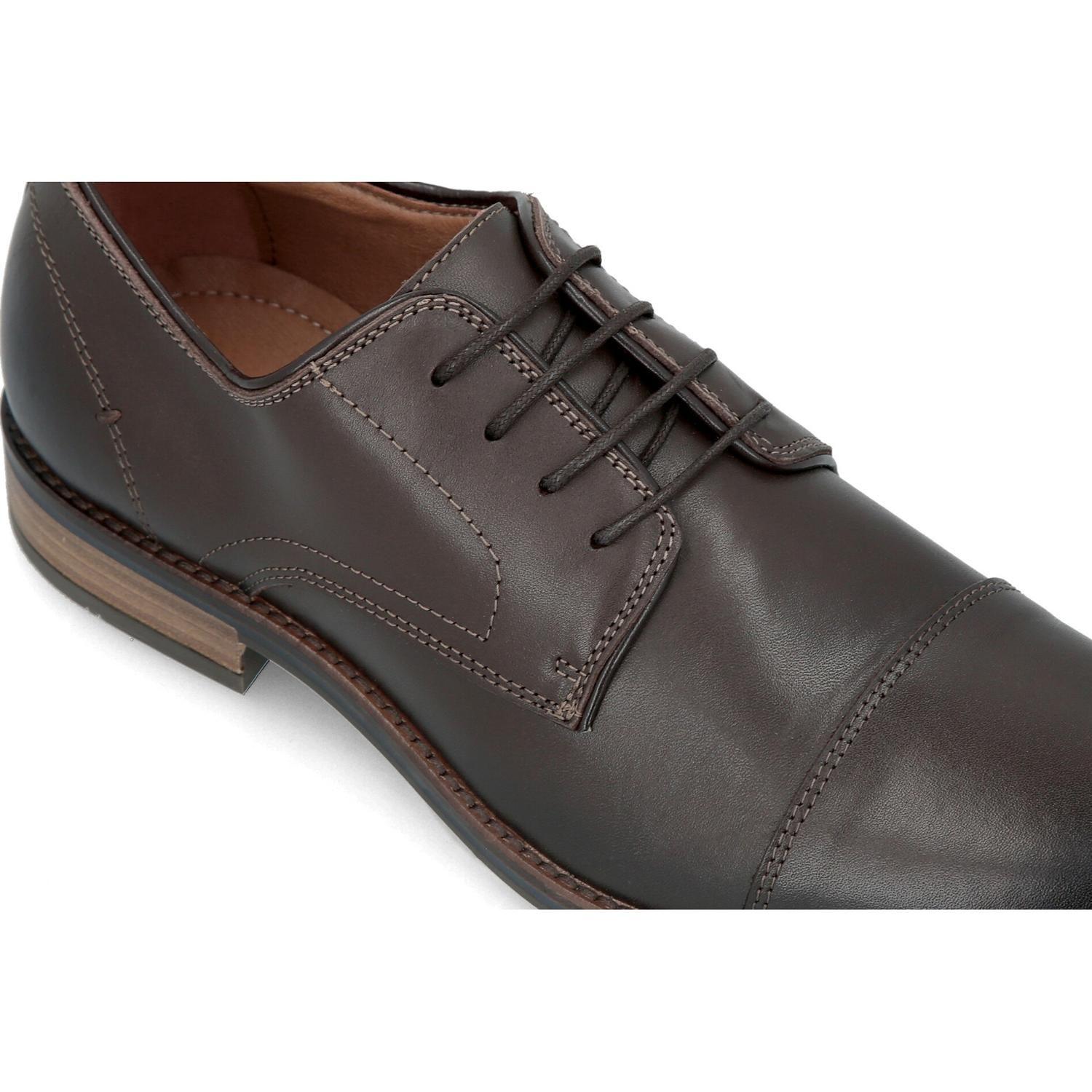 Zapatos Hombre Cuero Tanes-0-06 Café-3