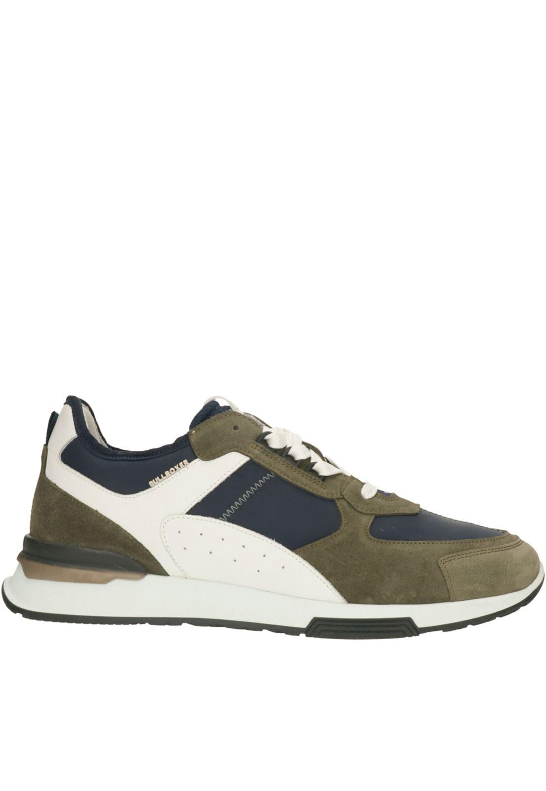Zapatillas Cuero Y Textil Rockhampton-0-55 Verde-1