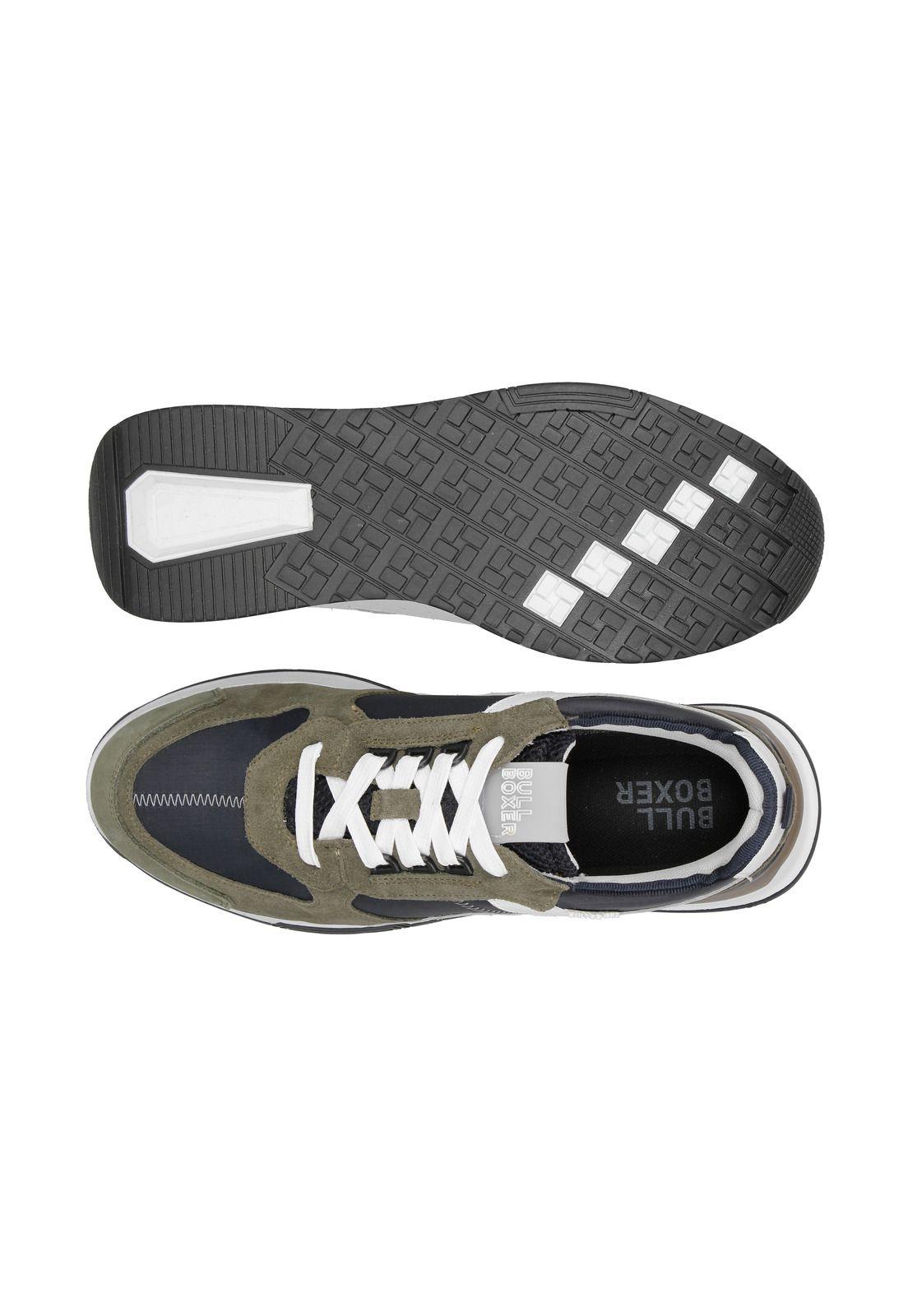 Zapatillas Cuero Y Textil Rockhampton-0-55 Verde-2