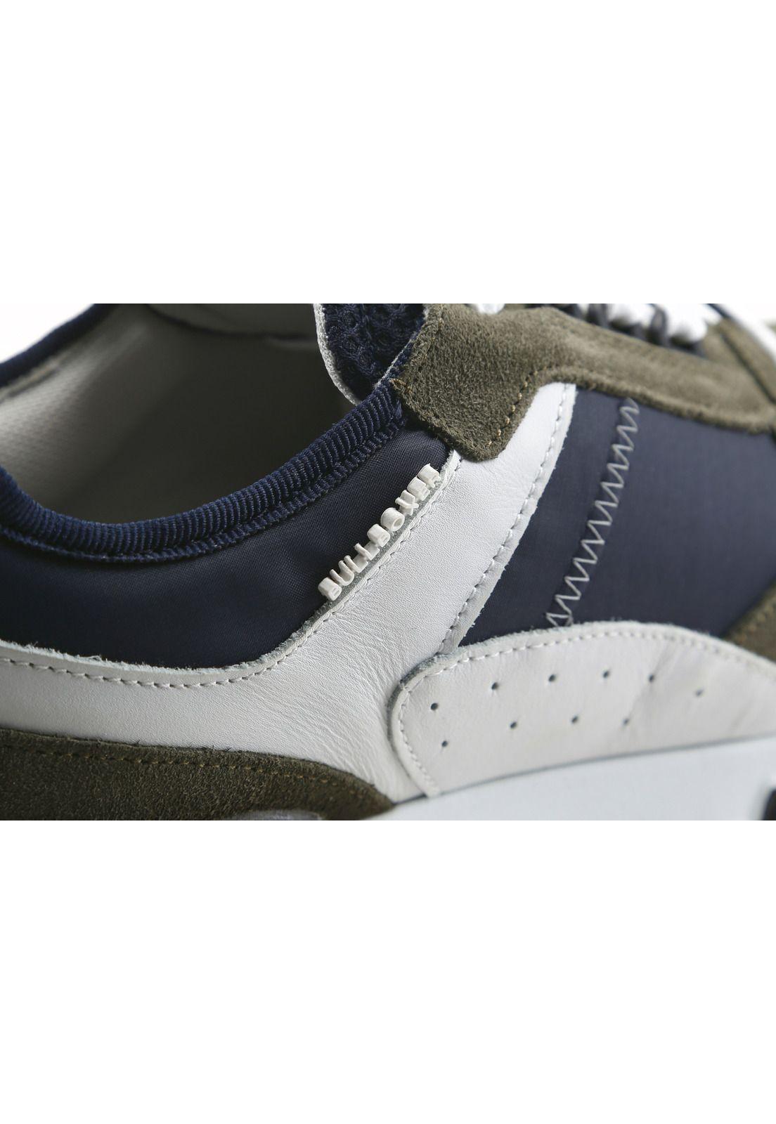 Zapatillas Cuero Y Textil Rockhampton-0-55 Verde-3