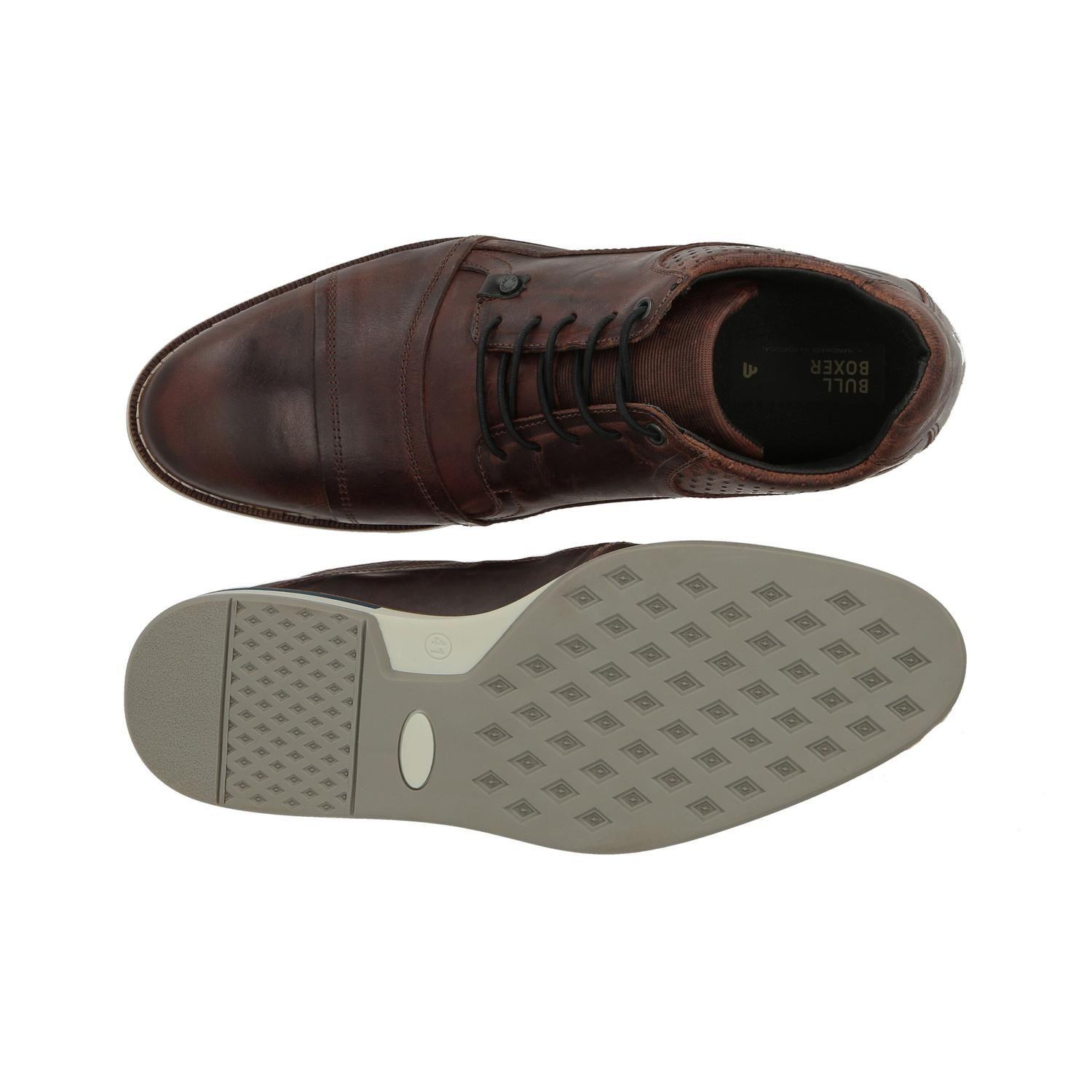 Zapatos Hombre Cuero Lovret-0-20 Brandy Bullboxer-2