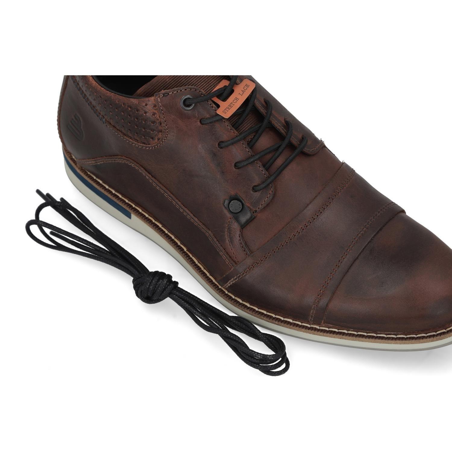 BULLBOXER ZAPATOS HOMBRE CUERO LOVRET-0-20 BRANDY-3
