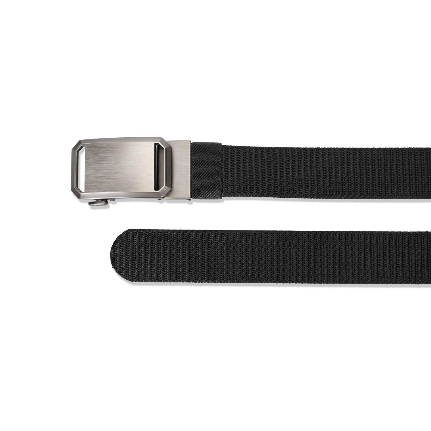 Cinturón Textil Hombre Hebilla Automática Negro Cardinale-2