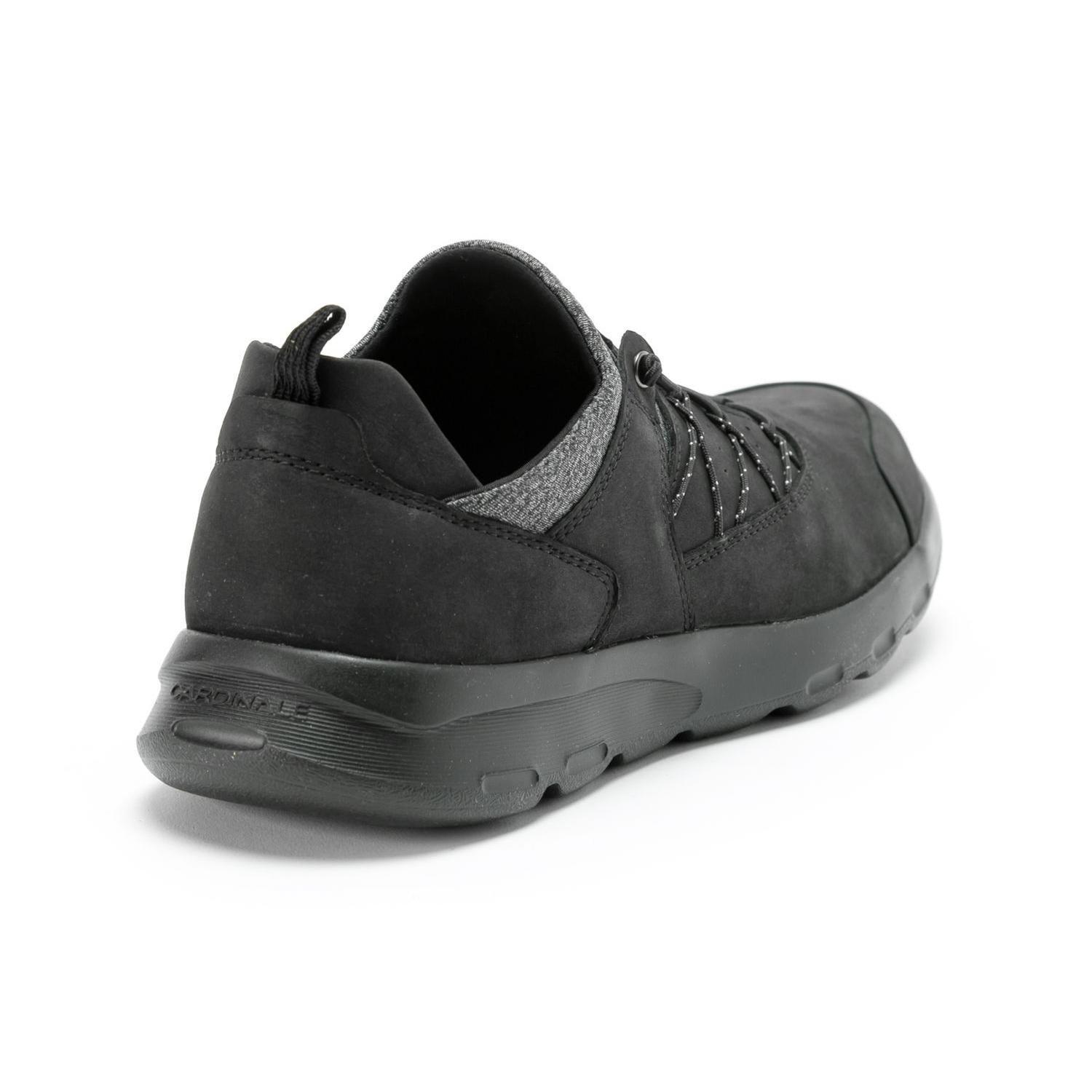 Zapatillas Livianas X-Light Hombre Cuero Walker-0-06-Negro-4