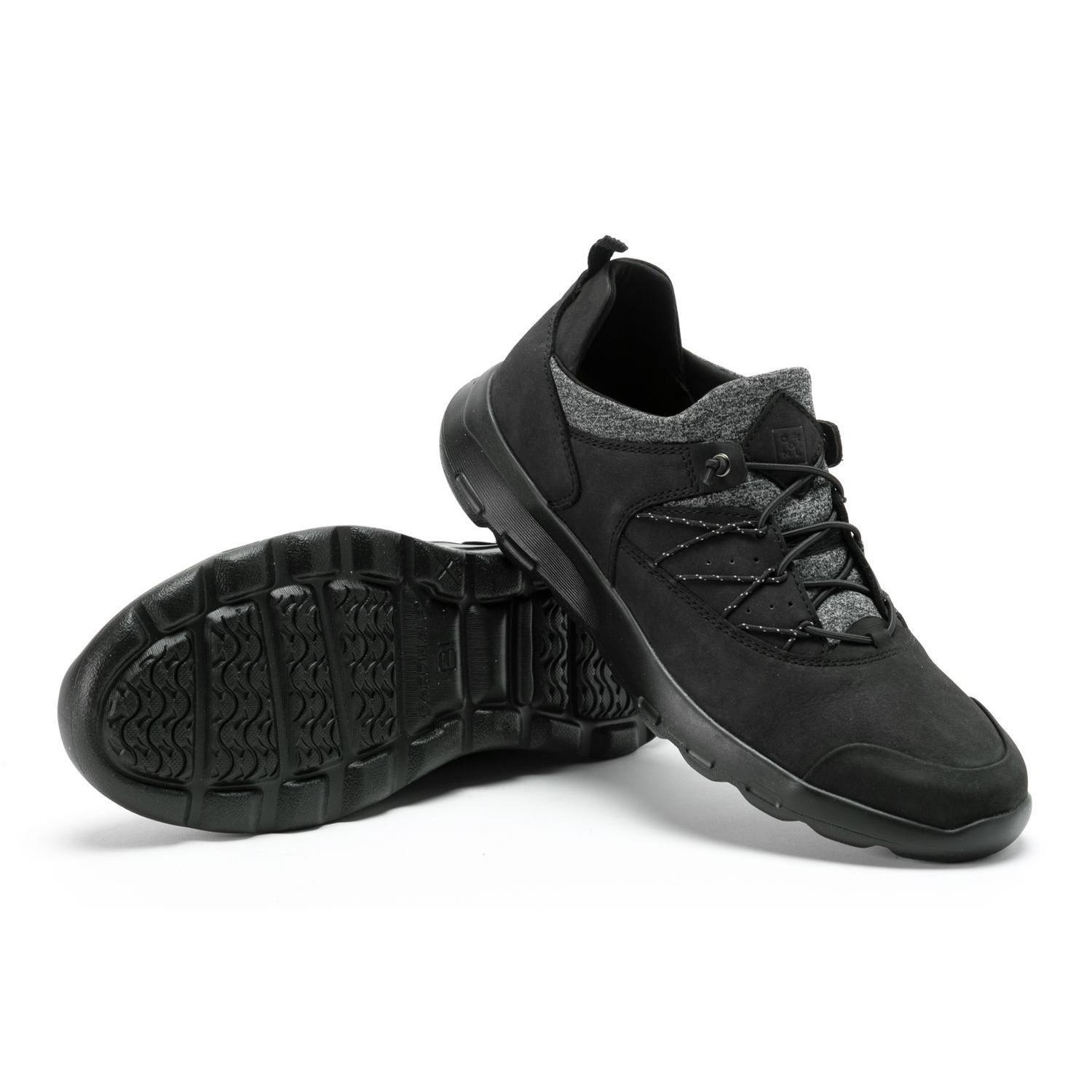 Zapatillas Livianas X-Light Hombre Cuero Walker-0-06-Negro-6